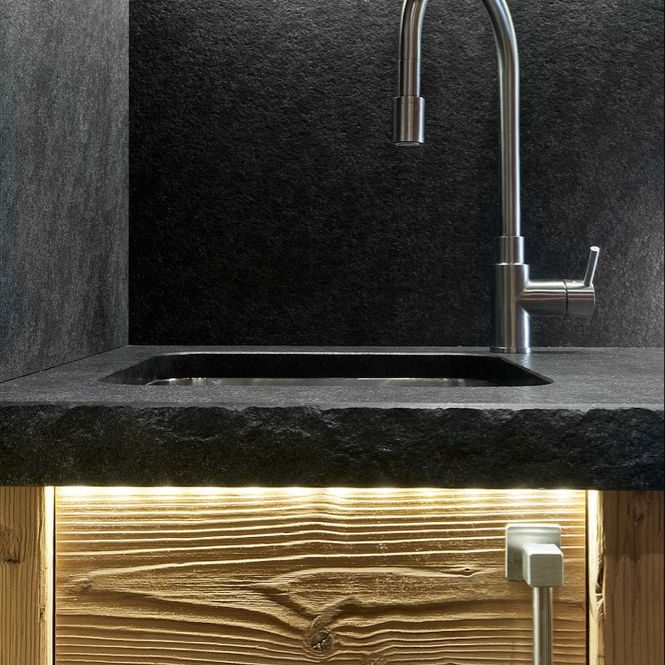 arredamento rustico in montagna : cucina
